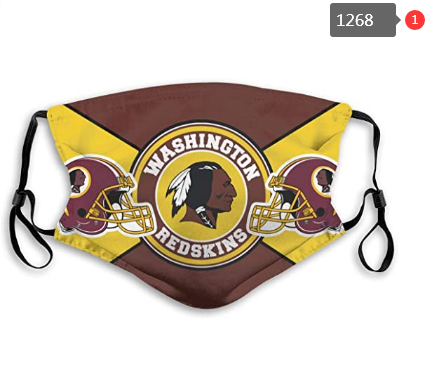 NFL Washington Red Skins Dust mask with filter->nfl dust mask->Sports Accessory